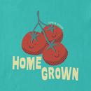 Life is Good Infant Crusher Baby Bodysuit - Smiling Home Grown Tomatoes