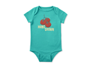 Life is Good Infant Crusher Baby Bodysuit - Smiling Home Grown Tomatoes