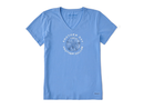 Life is Good Women's Crusher Vee - Another Day Another Dollar