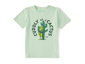 Life is Good x The Grinch Kids' Crusher Tee - Cuddly as a Cactus Grinch
