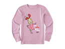 Life is Good x Dr. Seuss Kid's Long Sleeve Crusher Tee - Be Who You Are Cindy Lou