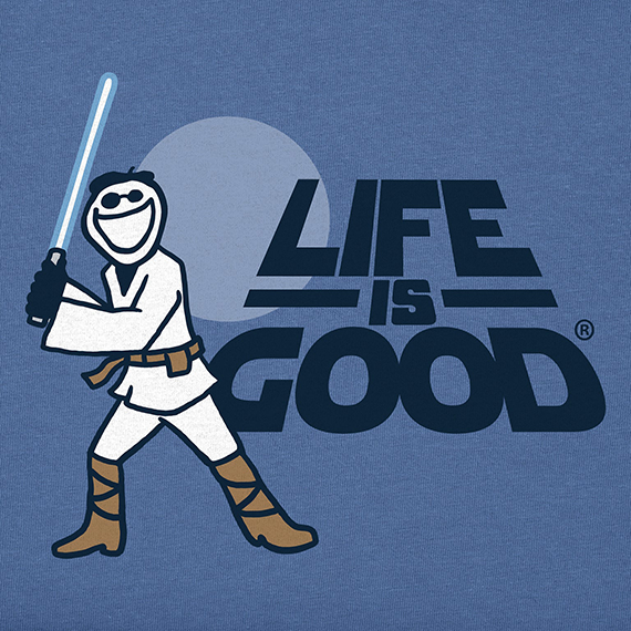 Life is Good Kids' Crusher Tee - Jedi Jake