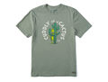 Life is Good x Dr. Seuss Men's Crusher Tee - Cuddly as a Cactus Grinch