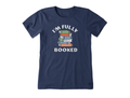 Life is Good Women's Crusher Tee - I'm Fully Booked