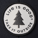 Life is Good Trucker Hat - Minimal Spruce Tree
