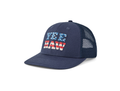 Life is Good Trucker Hat - YEE HAW Stars