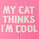 Life is Good Trucker Hat - My Cat Thinks I'm Cool