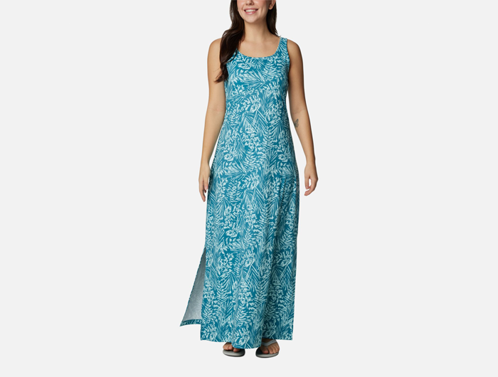 slim fit dress slacks Columbia Women's PFG Freezer™ Maxi Dress