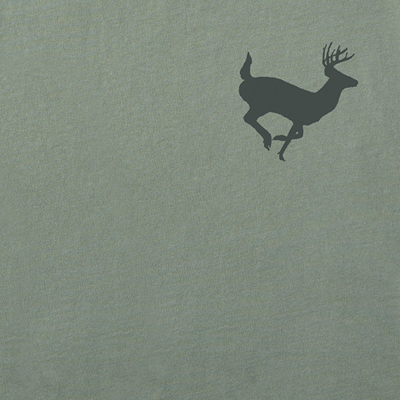 Life is Good Men's Crusher Tee - Big Bucks Cannot Lie