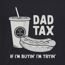 Life is Good Men's Crusher Tee - Dad Tax Hot Dog