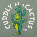 Life is Good x Dr. Seuss Women's Crusher Tee - Cuddly as a Cactus Grinch