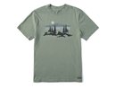 Life is Good Men's Crusher Tee - Bear in the Outdoors