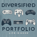 Life is Good Men's Crusher Tee - Diversified Controller Portfolio