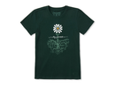 Life is Good Women's Crusher Tee - Stay Grounded