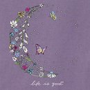 Life is Good Women's Crusher Tee - Wildflower Crescent