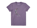 Life is Good Women's Crusher Tee - Wildflower Crescent