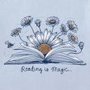 Life is Good Women's Crusher Tee - Reading Is Magic