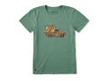 Life is Good Women's Crusher Tee - Pumpkin Patch Pickup