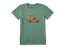 Life is Good Women's Crusher Tee - Pumpkin Patch Pickup