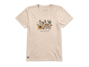 Life is Good Women's Crusher Tee - Happy Fall Wildflowers