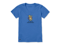 Life is Good Women's Crusher Vee - Go Ahead Make My Day