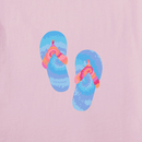 Life is Good Women's Crusher Vee - Flip Flop Tie Dye