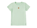 Life is Good Women's Crusher Tee - Happy Little Pumpkin