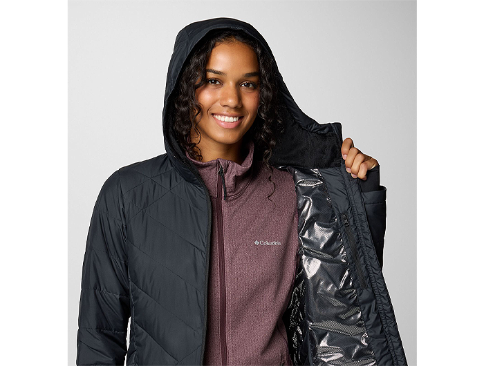 Columbia Women's Heavenly™ Long Hooded Jacket