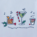 Life is Good Women's Crusher Tee - It's Beginning to Look Like Cocktails