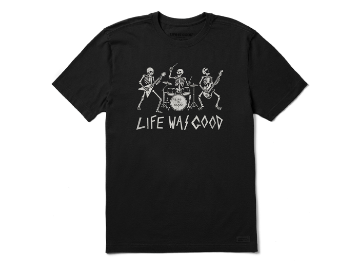 Life is Good Men's Crusher Tee - Life Was Good Rock Band