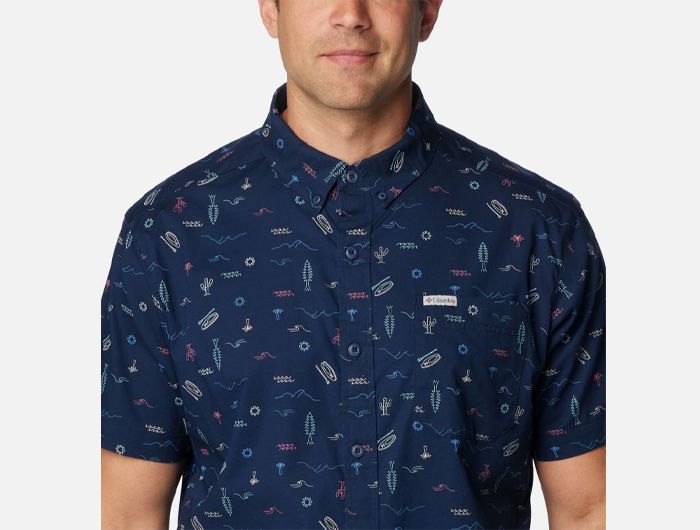 Columbia Men's Rapid Rivers™ Printed Short Sleeve Shirt - FINAL SALE