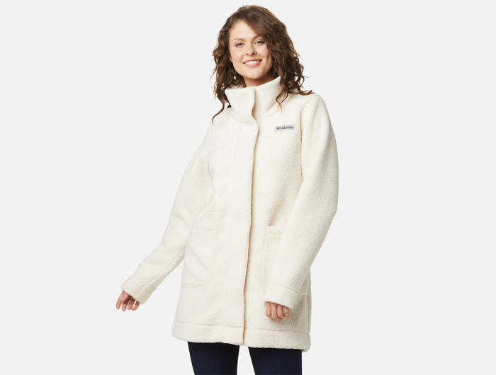 Columbia Panorama Long Jacket - Forro polar - Mujer