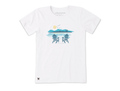 Life is Good Women's Crusher Tee - Sunset Sitdown