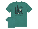 Life is Good Men's Crusher Tee - The Woods are Calling