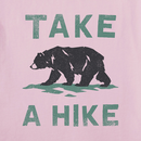 Life is Good Women's Crusher Tee - Take a Hike Roaming Bear