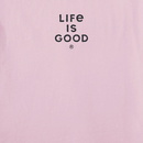 Life is Good Women's Crusher Tee - Take a Hike Roaming Bear