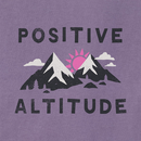 Life is Good Women's Crusher Tee - Positive Altitude Peaks