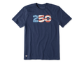 Life is Good Men's Crusher Tee - 250 Flag