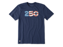 Life is Good Men's Crusher Tee - 250 Flag