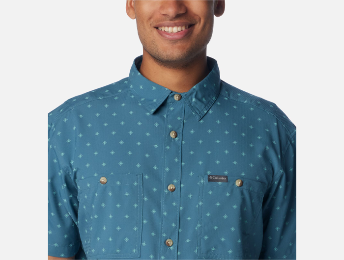 Columbia Men's Utilizer™ Printed Woven Short Sleeve Shirt - FINAL SALE