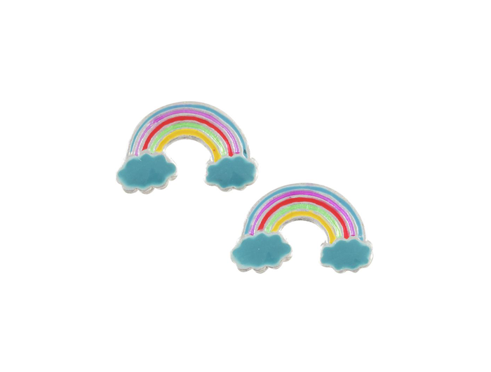 Tomas Rainbow and Clouds Post Earring