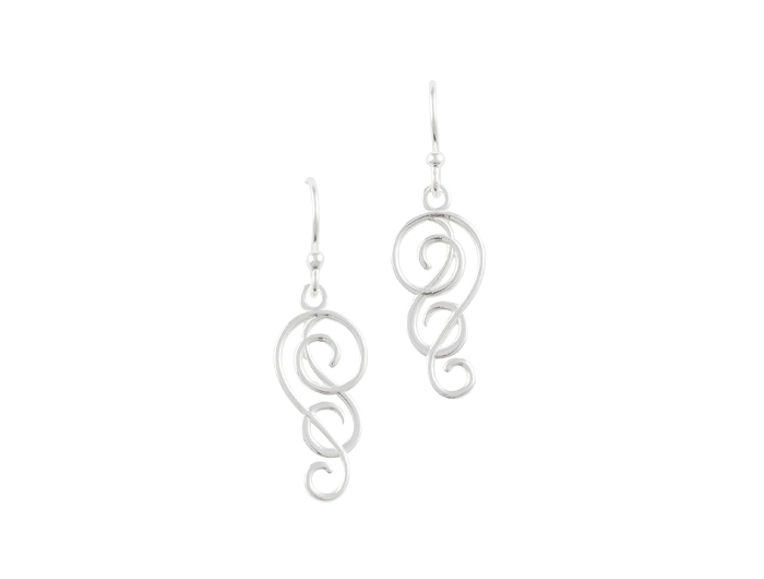 Tomas Open Swirl Earring