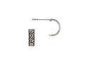 Tomas Bali Half-Hoop Post Earring