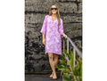 Treasures of Bali Women's Judy V-Neck Tunic Dress