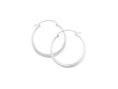 Tomas Half-Flat Hoops - 30mm