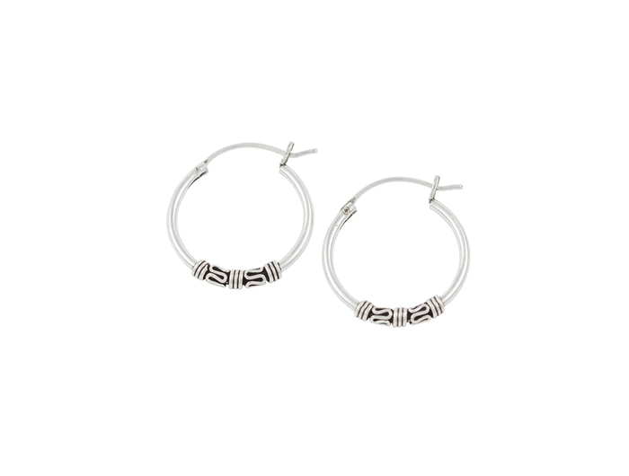 Tomas Bali Serpentine Hoops - 20mm