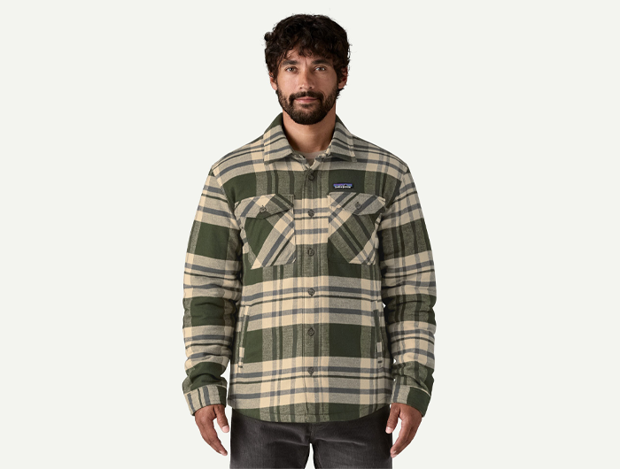 Patagonia Men's Lightweight Insulated Fjord Flannel Shirt