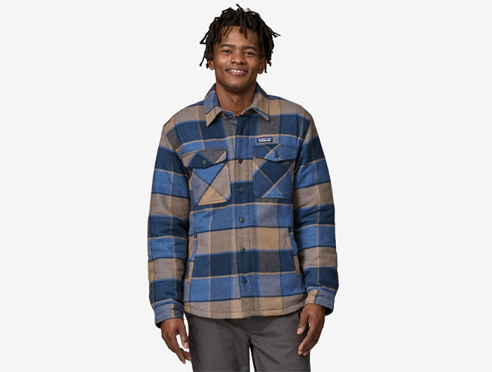 Patagonia Men's Lightweight Insulated Fjord Flannel Shirt