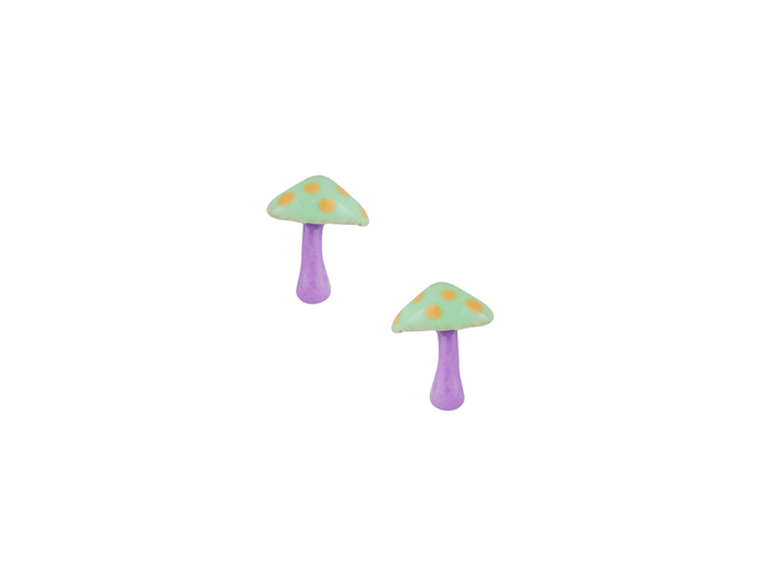 Tomas Dreamy Mushroom Post Earring