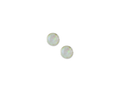 Tomas White Opal Post Earring - 5mm